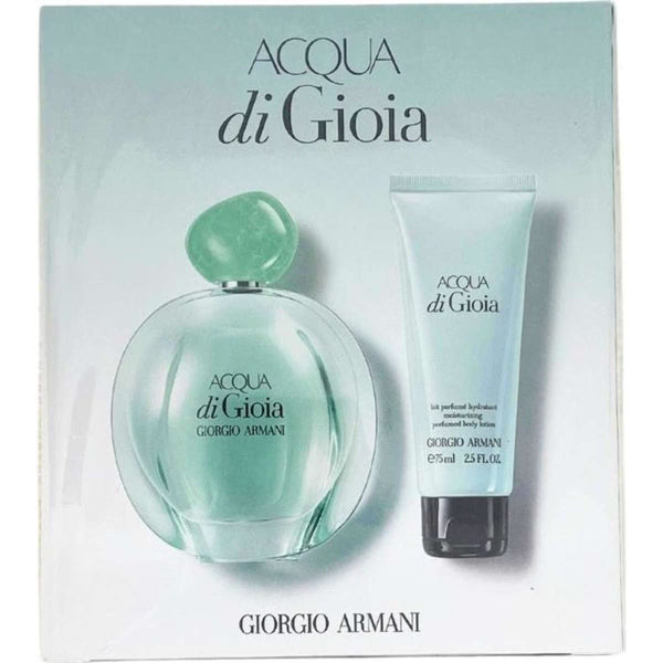 Armani Acqua Di Gioia Coffret Cadeau 2 Pièces Collection Voyage