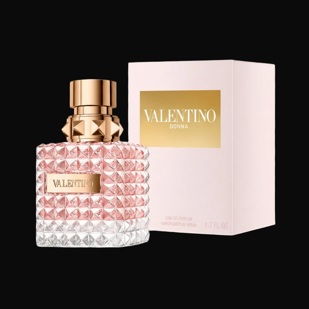 Valentino Donna Eau de Parfum 50 ml box and perfume bottle for women
