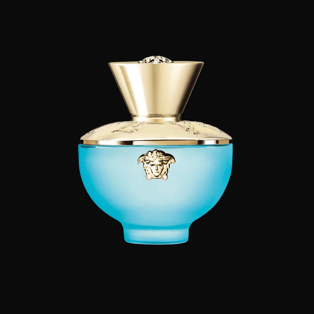 Versace Dylan Turquoise Eau de Toilette 100 ml women's fragrance bottle