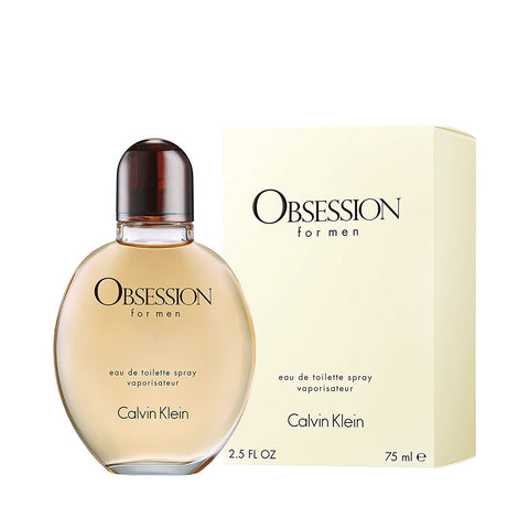 calvin klein obsession for men edt 75ml