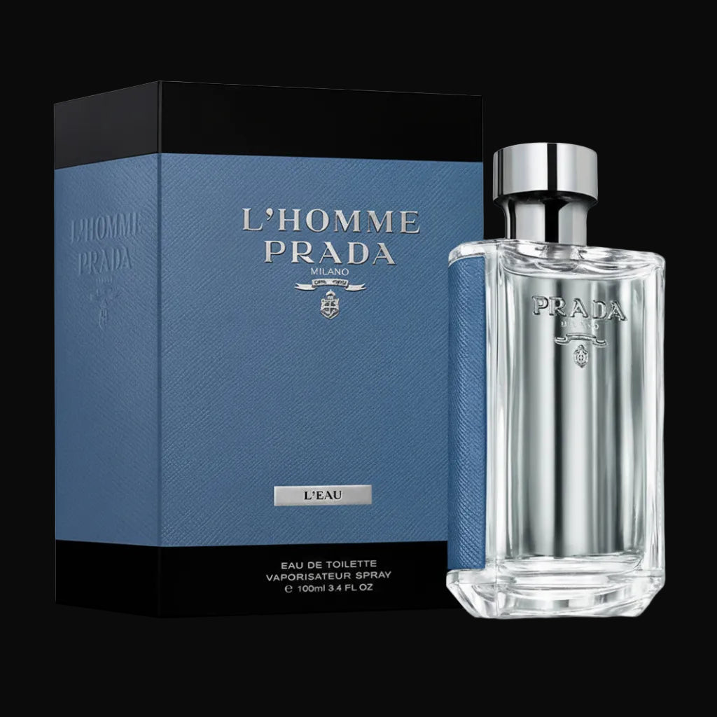 Prada L'Homme L'eau Eau De Toilette Spray For Men 100 ml – Western