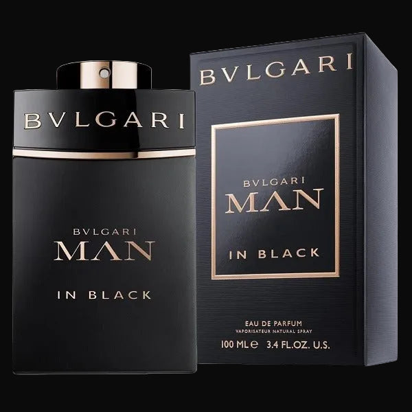 Bvlgari Man In Black Eau de Parfum Spray 100ml bottle and box