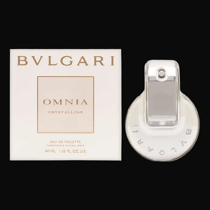 Bvlgari Omnia Crystalline Eau de Toilette 40 ml box and perfume bottle for women
