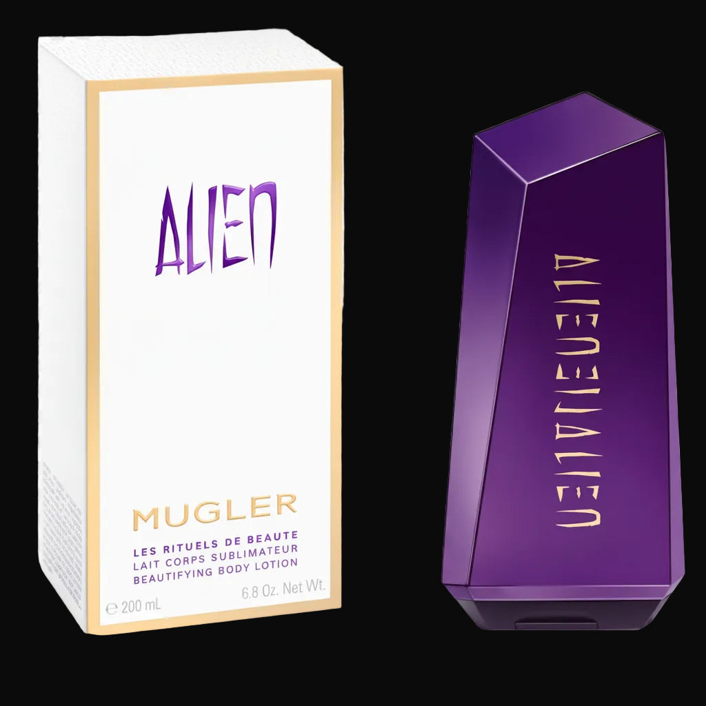 Mugler Alien body lotion 200 ml packaging