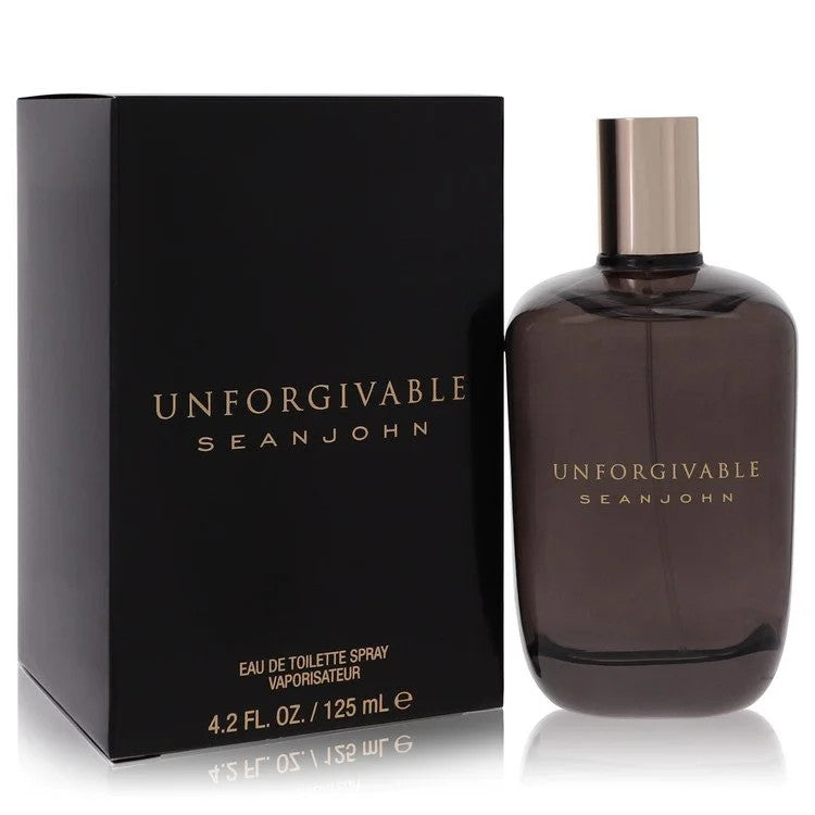 Sean John Unforgivable Eau De Toilette, Cologne for Men, 4.2 Oz/ 125 mL
