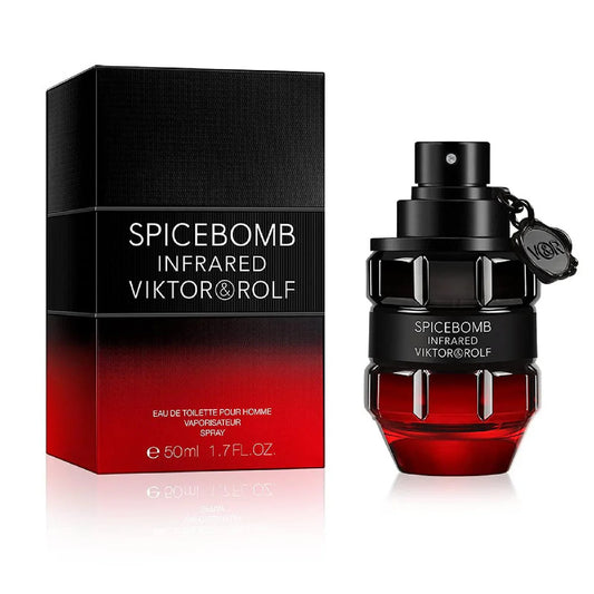 Viktor & Rolf Spicebomb Infrared Eau de Toilette 50 ml box and perfume bottle for men