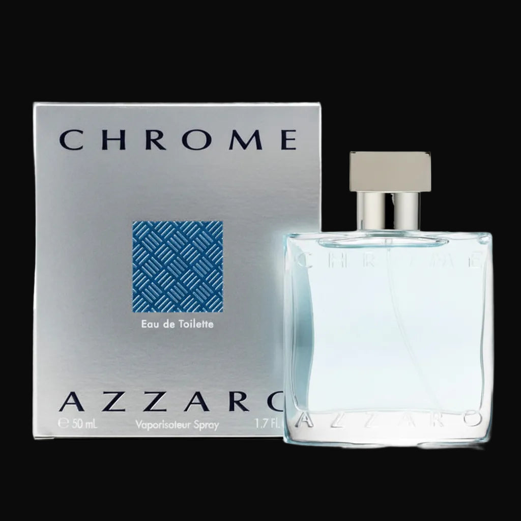  Azzaro Cologne for Men - Azzaro Chrome - Eau de Toilette spray 1.7oz