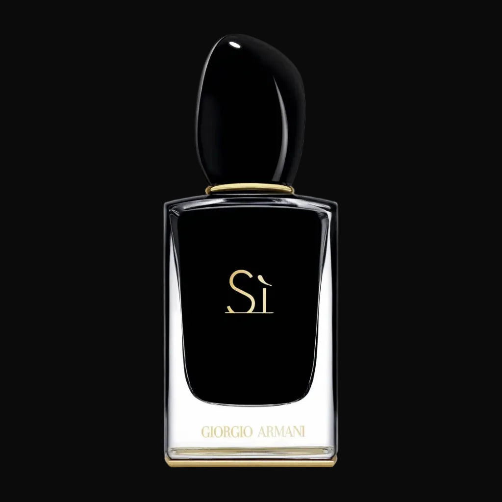 Armani Si Intense Eau De Parfum 50 ml discontinued black bottle women’s fragrance bottle