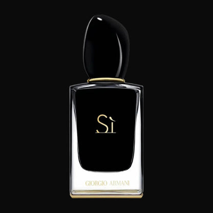 Armani Si Intense Eau De Parfum 50 ml discontinued black bottle women’s fragrance bottle