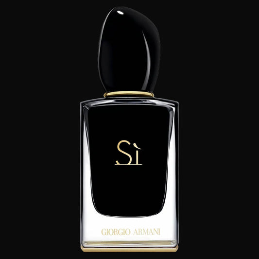 Armani Si Intense Eau De Parfum 50 ml discontinued black bottle women’s fragrance bottle