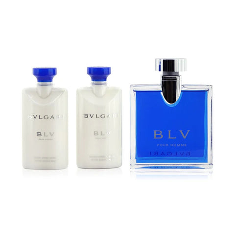Fragrance set: Bvlgari BLV Pour Homme  4 piece Gift Set 