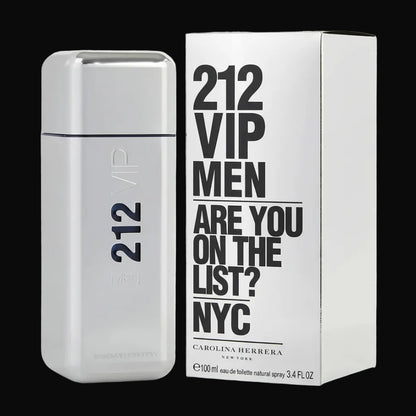 CAROLINA HERRERA 212 VIP MEN EDT for men 3.4oz