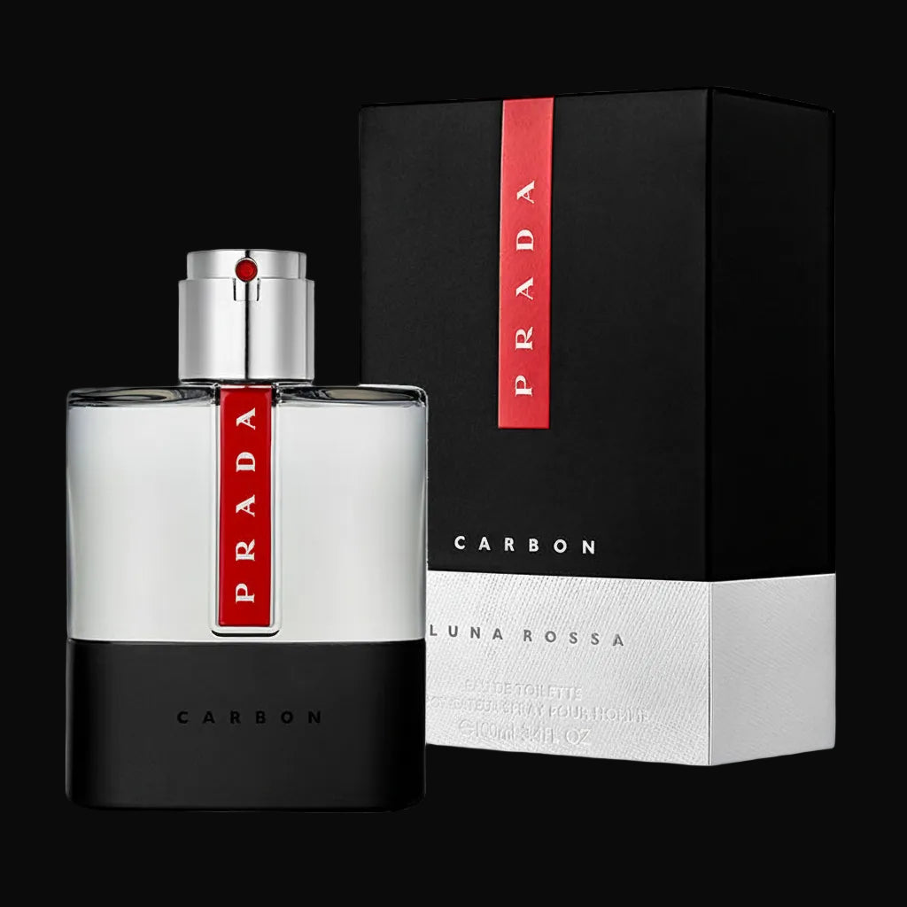 PRADA Luna ROSSA Carbon by PRADA Eau De Toilette Spray 3.4 Oz for Men 